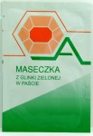 MASECZKA GLINKA ZIELONA W PAŚCIE 15 ml